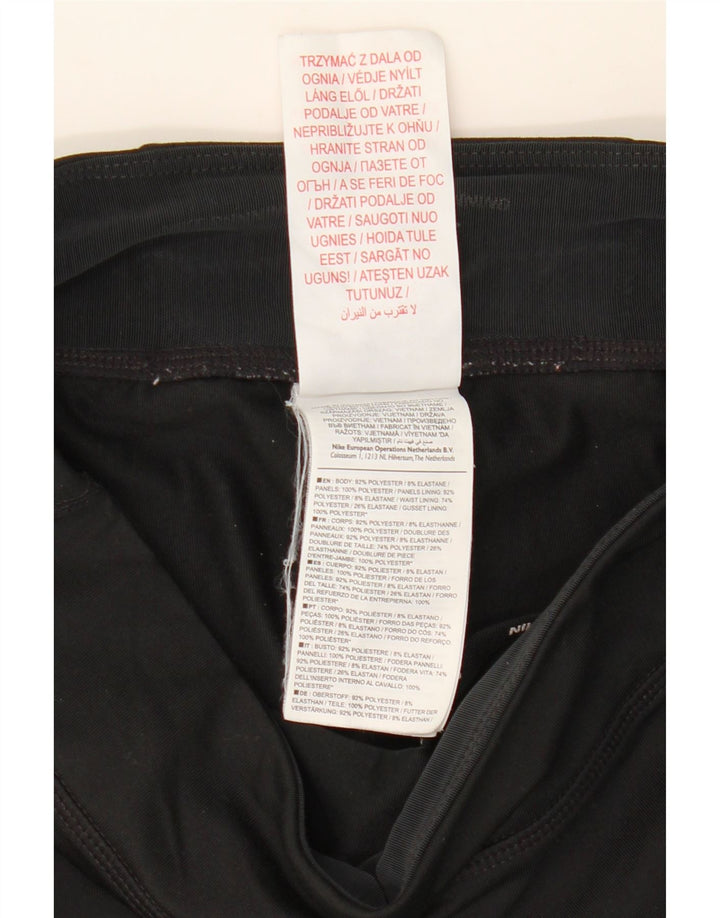 Dziewczęce legginsy Nike Dri Fit, duże, 12-13 lat, czarne, poliestrowe