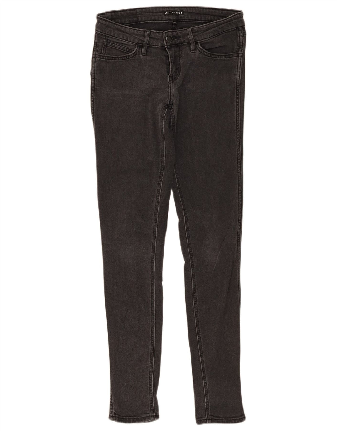Damskie jeansy Levi's Line 8 Skinny W28 L32 Szare
