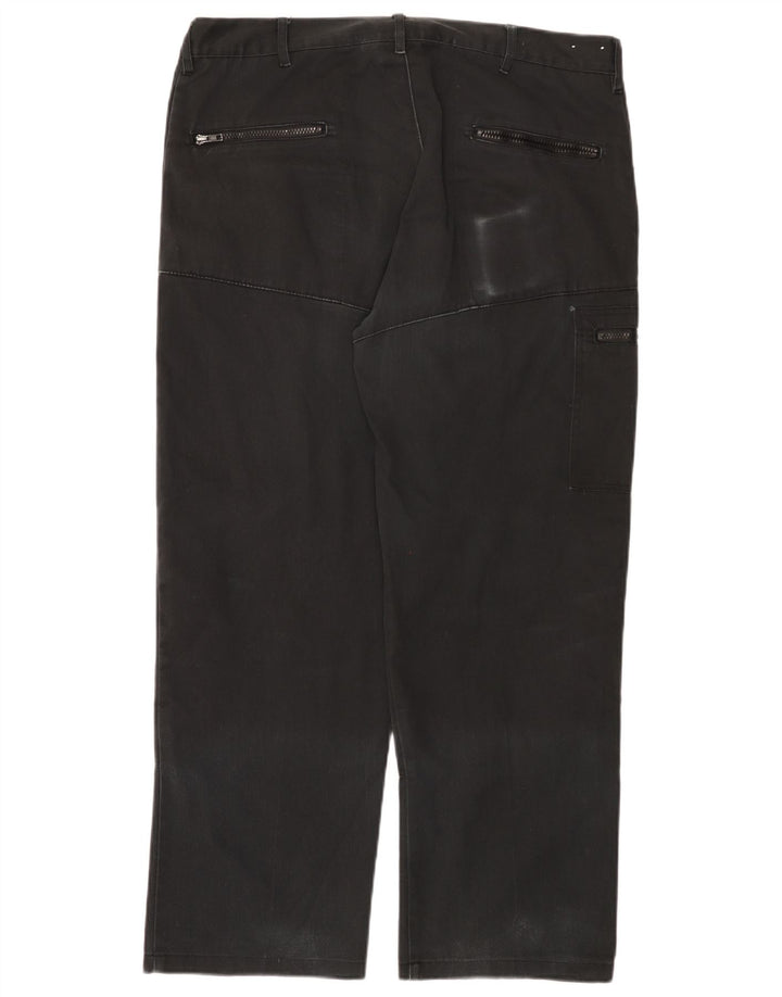 Męskie proste spodnie cargo Dickies W38 L29 Czarny poliester