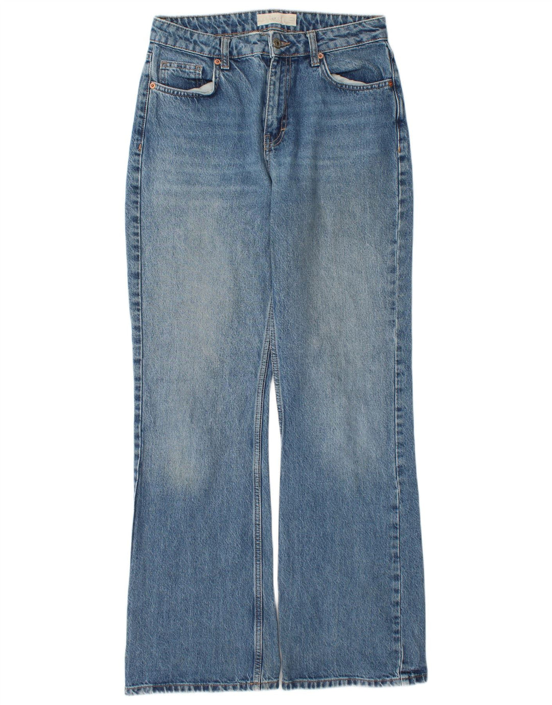 Damskie jeansy Bootcut Topshop W28 L32 Niebieskie, bawełniane