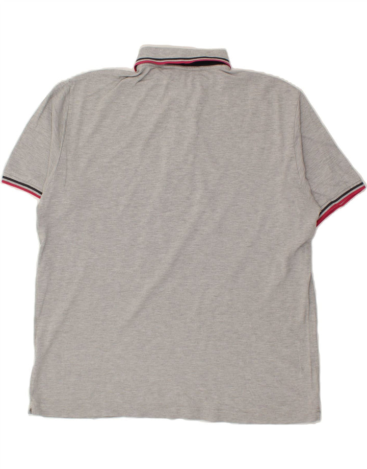 KAPPA Mens Polo Shirt 2XL Grey Cotton Vintage Kappa and Second-Hand Kappa from Messina Hembry 