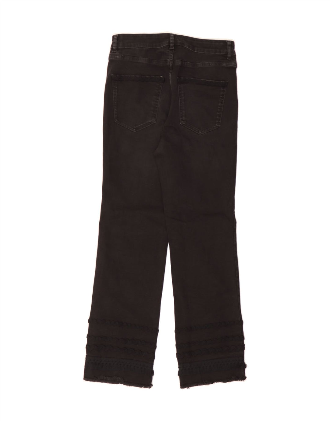 MASSIMO DUTTI Womens Straight Jeans EU 36 XS W28 L27 Black Vintage Massimo Dutti and Second-Hand Massimo Dutti from Messina Hembry 