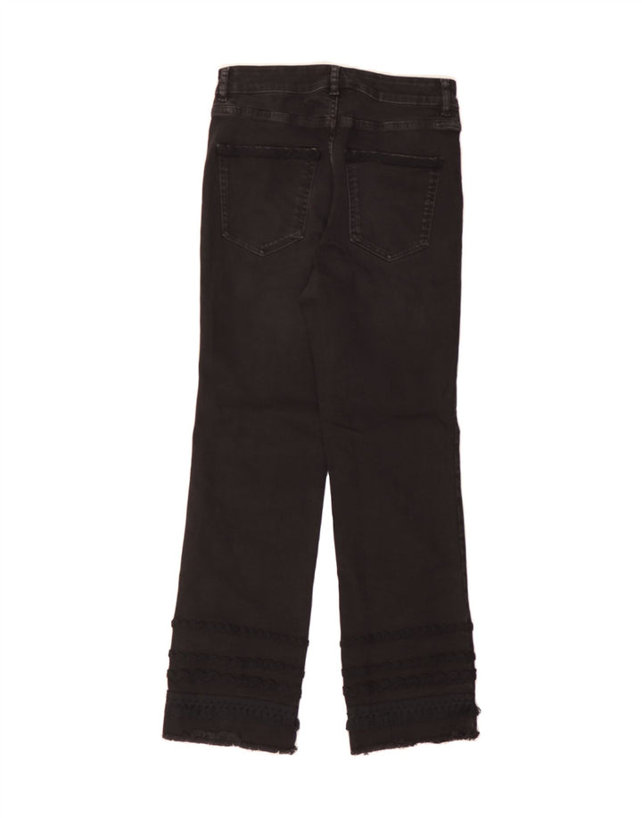 MASSIMO DUTTI Womens Straight Jeans EU 36 XS W28 L27 Black Vintage Massimo Dutti and Second-Hand Massimo Dutti from Messina Hembry 