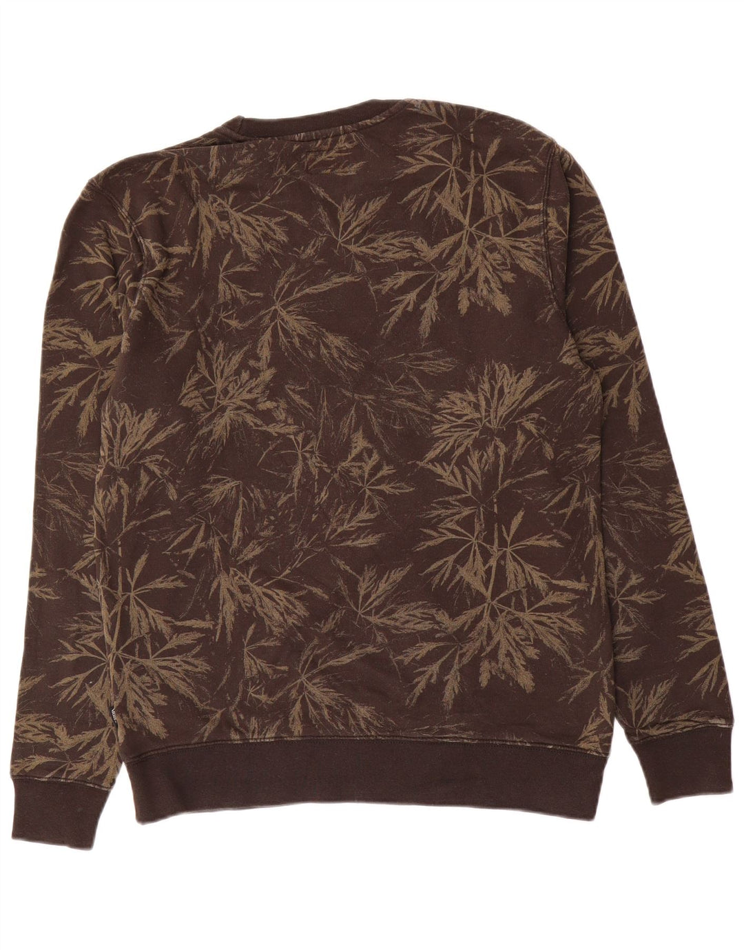 Męska bluza Vans z grafiką, mała, brązowa, bawełniana w kwiaty