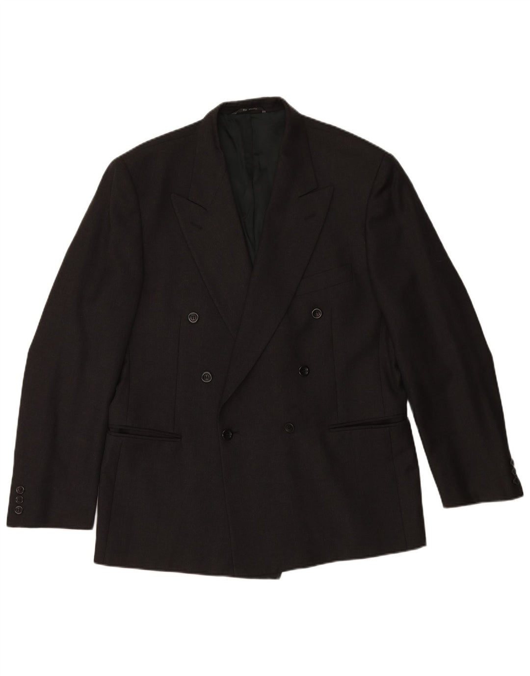GAIN GIACOMO SOLERI Mens Double Breasted Blazer Jacket IT 52 XL Grey