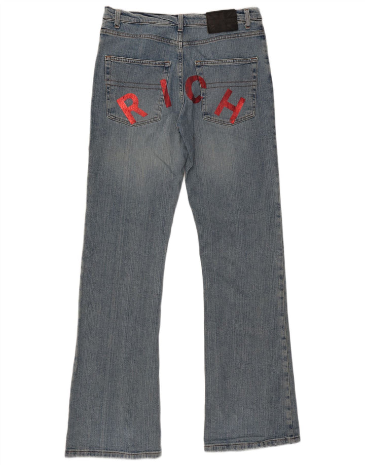 Damskie jeansy Bootcut Richmond W31 L36 Niebieskie bawełniane