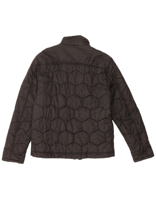 Męska wyściełana kamizelka Timberland UK 38 Średni czarny nylon