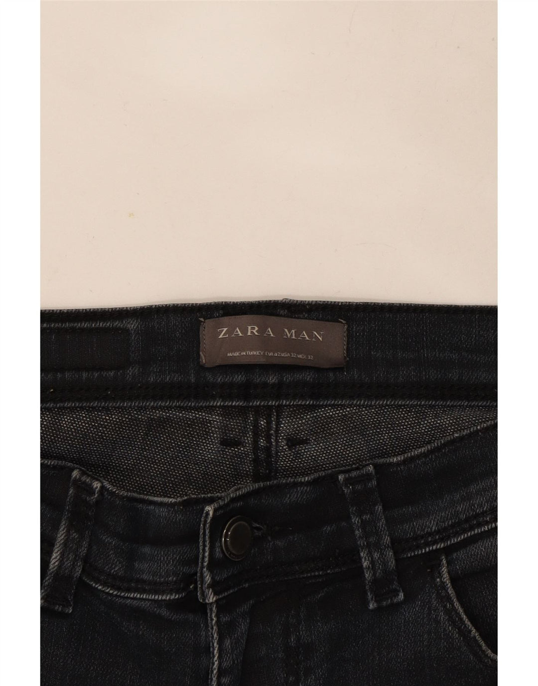 Męskie jeansy Zara Slim EU 42 Large W32 L29 Niebieskie
