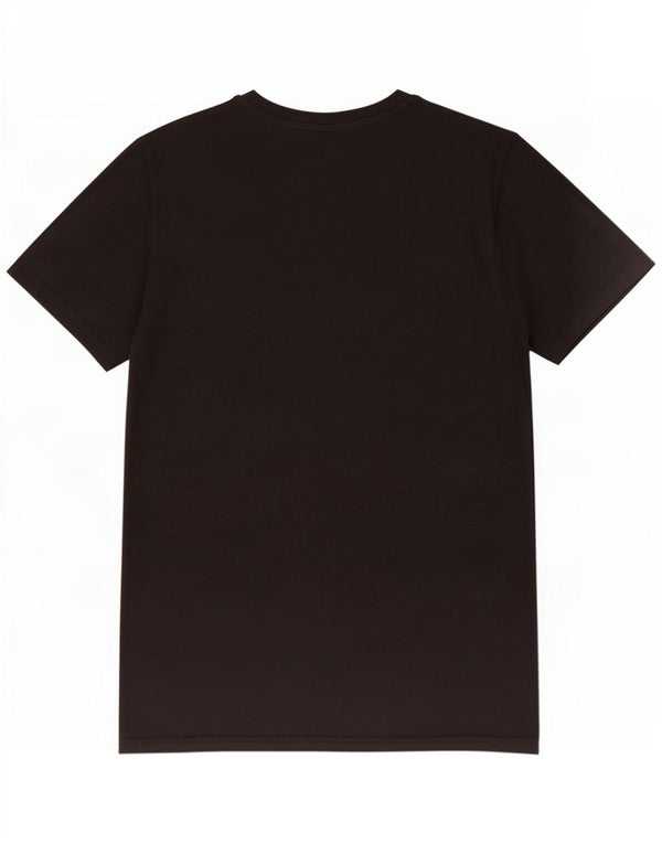 Męski T-shirt z grafiką Jack & Jones, średni czarny, bawełniany