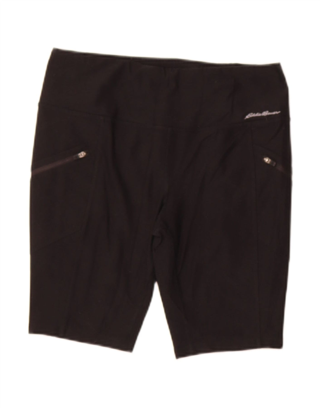 EDDIE BAUER Womens Sport Shorts UK 12 Medium  Black