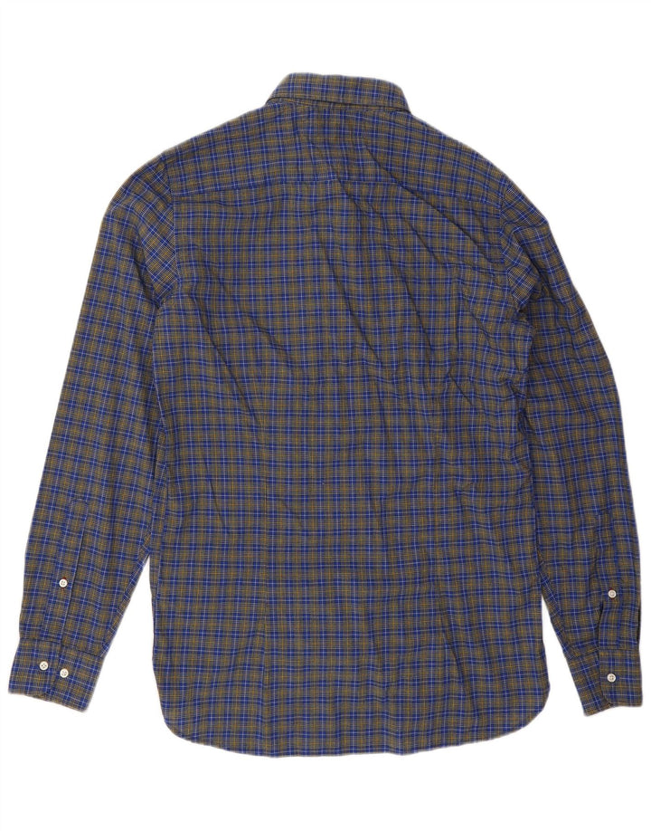 Męska koszula slim fit Tommy Hilfiger w średnią niebieską kratkę, bawełniana