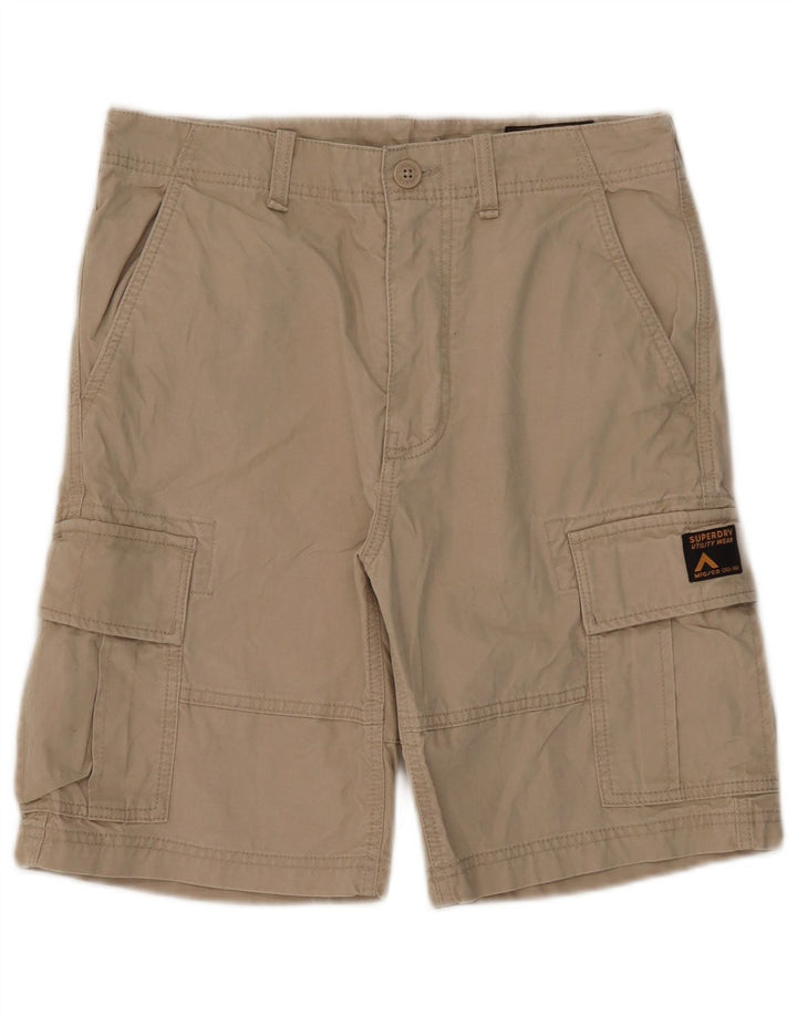 Męskie spodenki cargo Superdry W30 Średni beż, bawełna