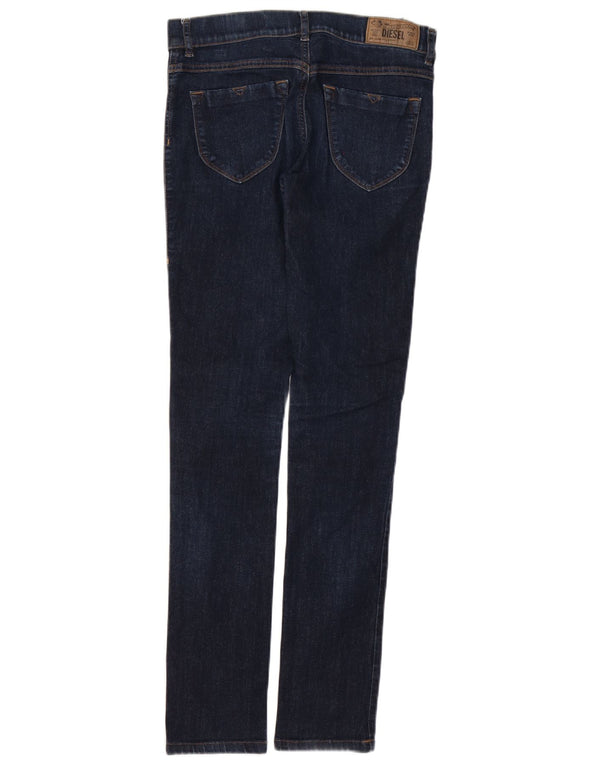 Diesel Damskie Livier Niska Talia Super Slim Jegging Jeansy W28 L31 Granatowe