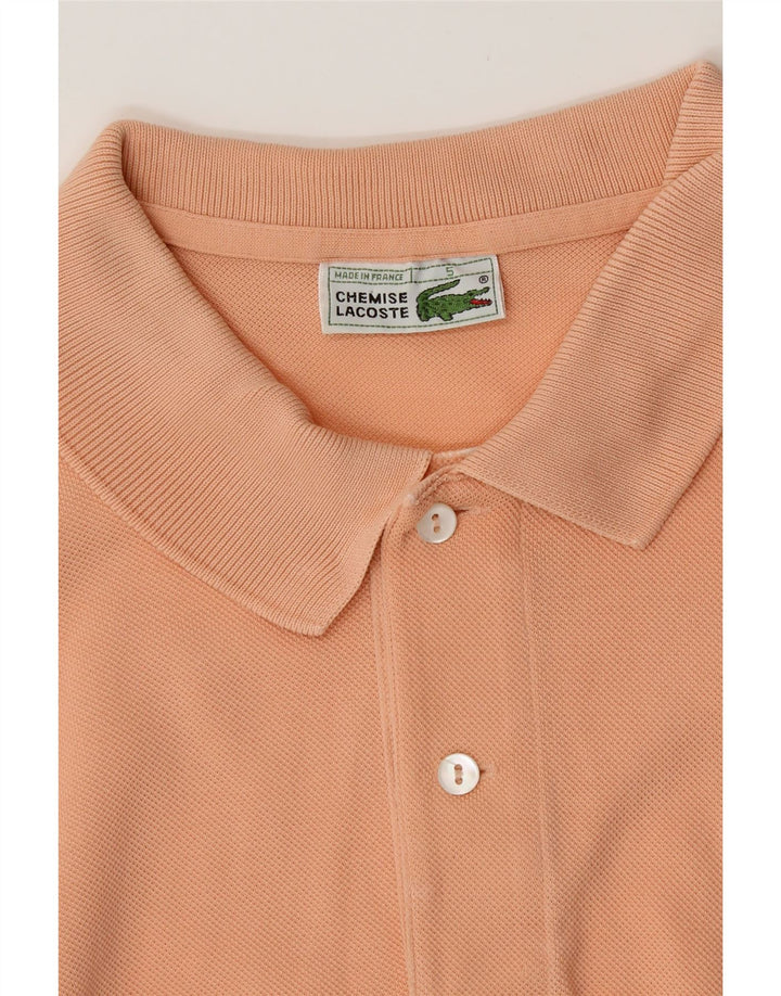 Męska koszulka polo LACOSTE, rozmiar 5, duża, pomarańczowa, bawełniana