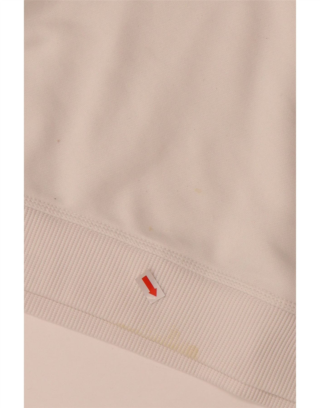 Męski sweter ADIDAS Climalite, duży, biały poliester z blokami kolorów