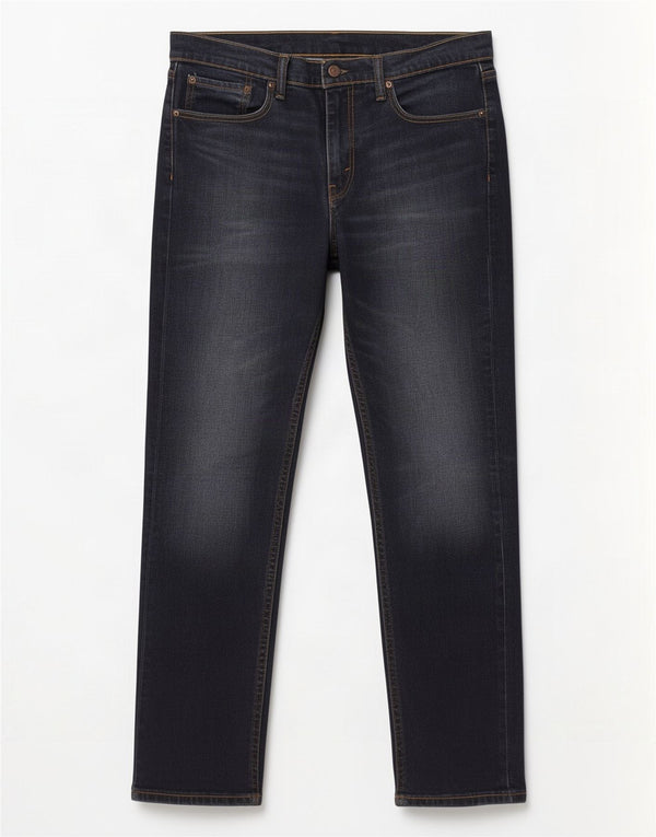 Męskie jeansy Levi's 511 Slim W34 L32 Granatowa bawełna