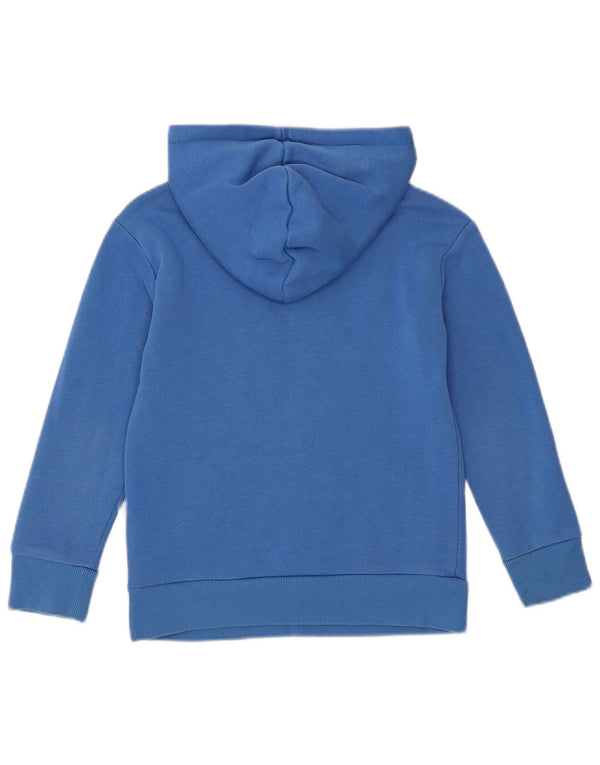Chłopięca bluza z kapturem Puma z grafiką 5-6 lat XS, niebieska bawełna