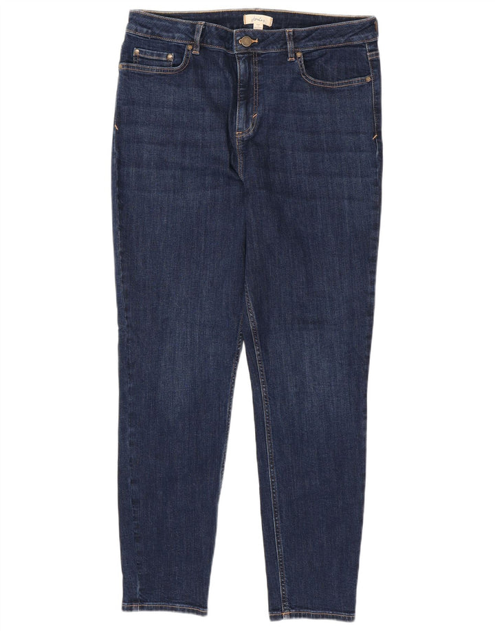 Damskie jeansy Skinny JOULES UK 14 Large W32 L28 Granatowa bawełna