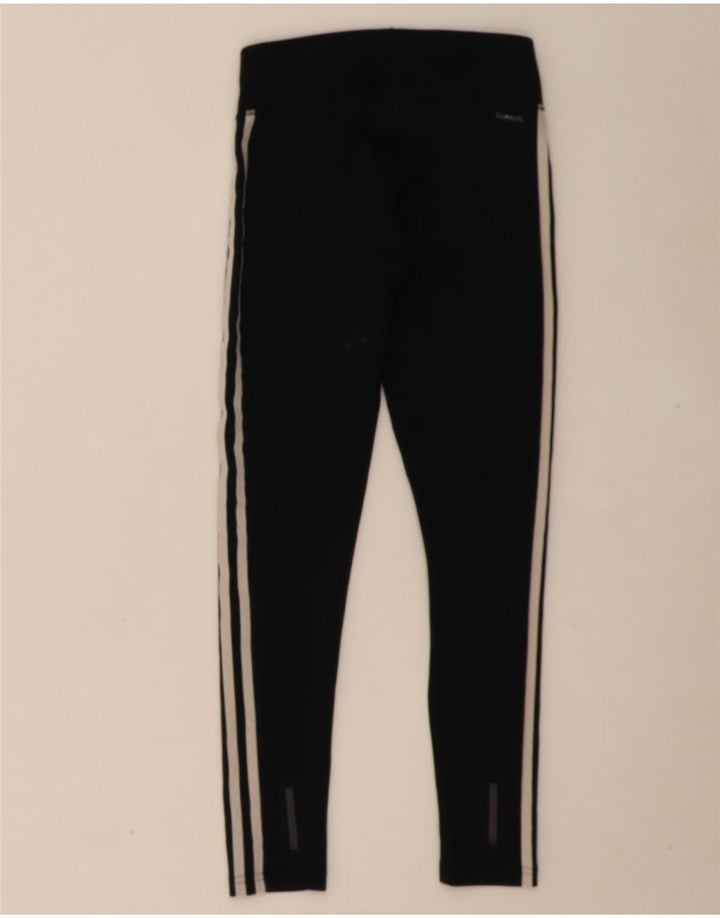 ADIDAS Womens Climalite Leggings UK 4/6 XS  Black Polyester Vintage Adidas and Second-Hand Adidas from Messina Hembry 