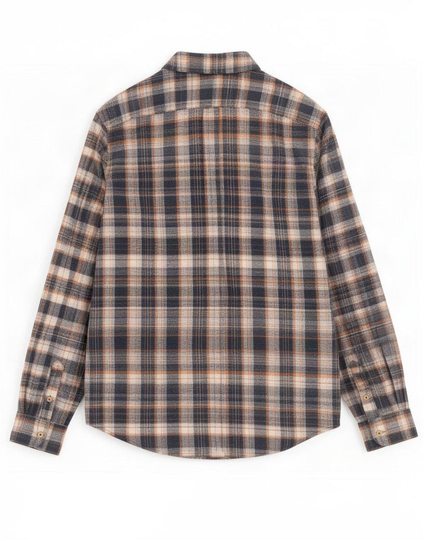 Męska koszula flanelowa Ben Sherman w dużą niebieską kratkę