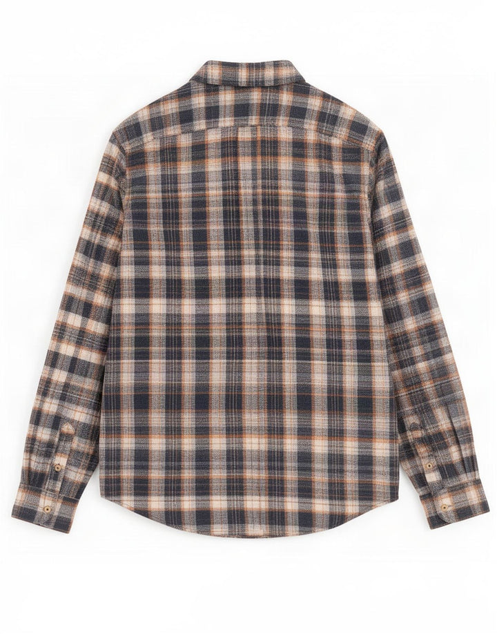 Męska koszula flanelowa Ben Sherman w dużą niebieską kratkę