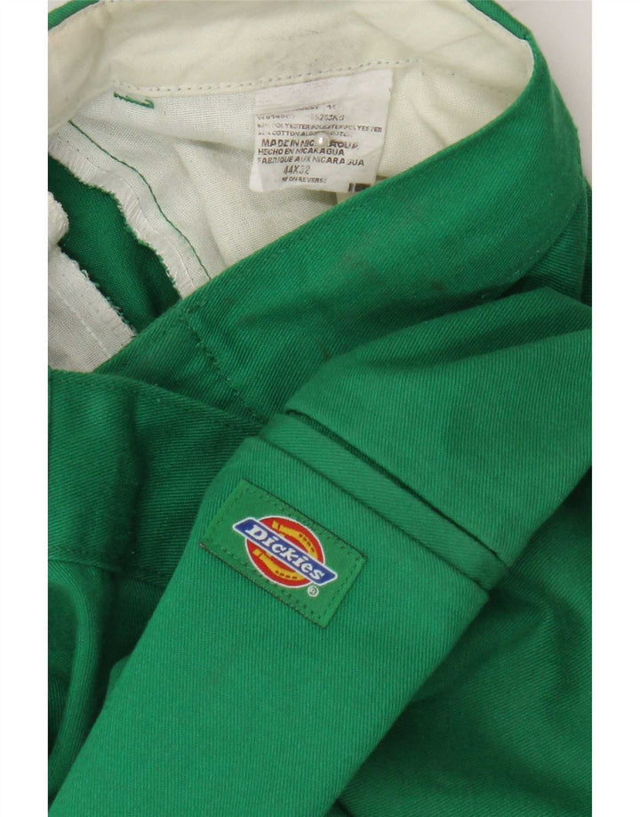 Męskie proste spodnie cargo Dickies W44 L32 Zielony poliester