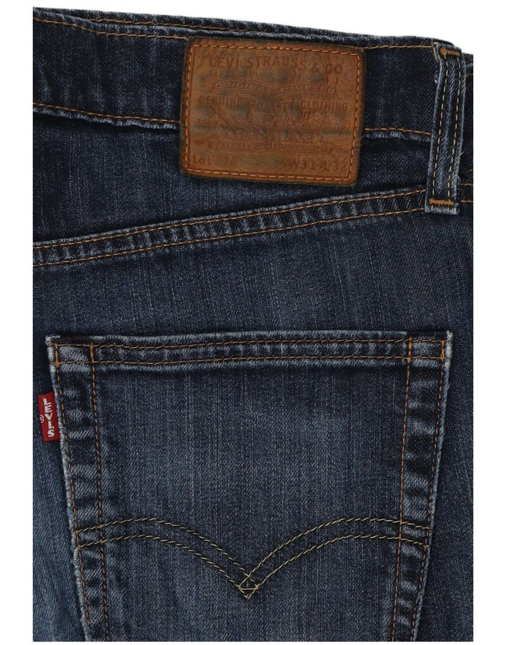Męskie dżinsy Levi's 514 Straight W31 L28 Granatowe