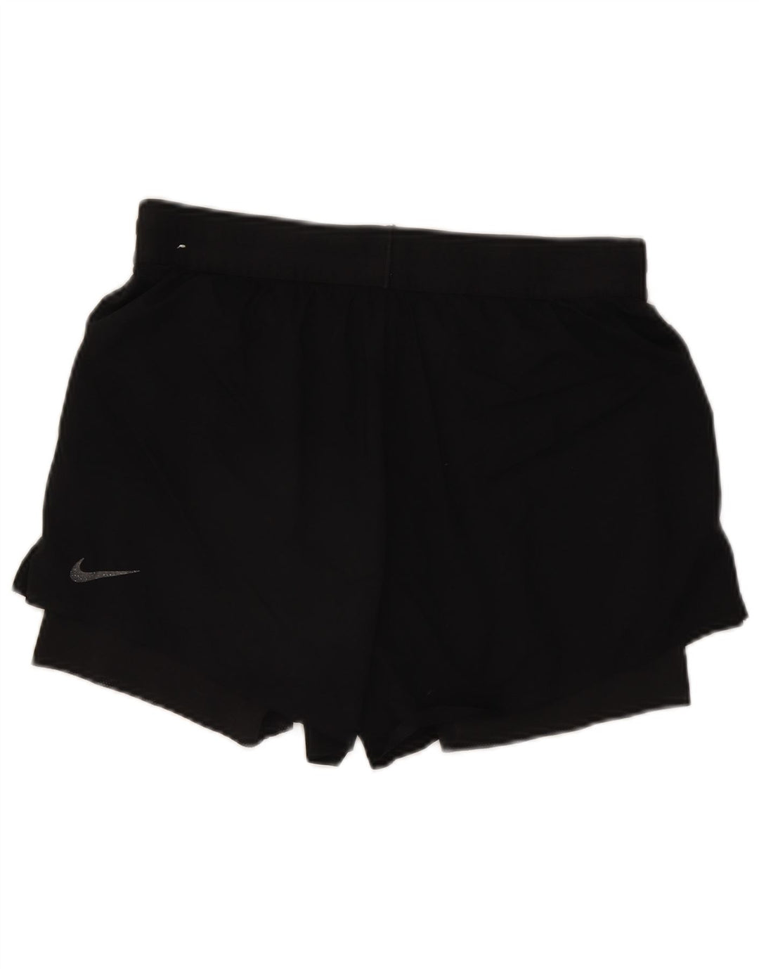Damskie spodenki sportowe Nike Dri Fit UK 14, średni czarny nylon
