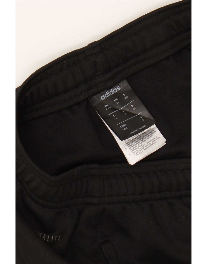Męskie spodnie dresowe Adidas Climalite UK 40/42 Średni czarny poliester