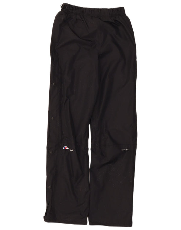 BERGHAUS Womens Tracksuit Trousers UK 10 Small W26 L29 Black Polyamide