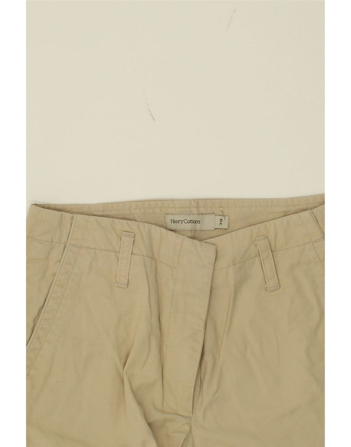 HENRY COTTONS Womens Bootcut Chino Trousers EU 38 Medium W28 L31  Beige Vintage Henry Cottons and Second-Hand Henry Cottons from Messina Hembry 
