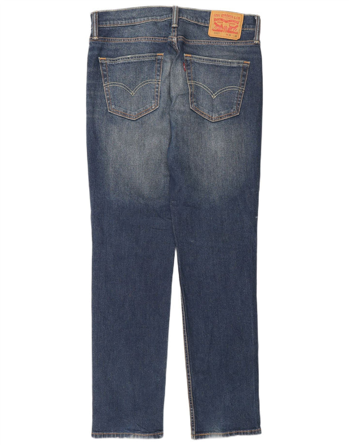Męskie jeansy Levi's 511 Slim W32 L32 Niebieska bawełna