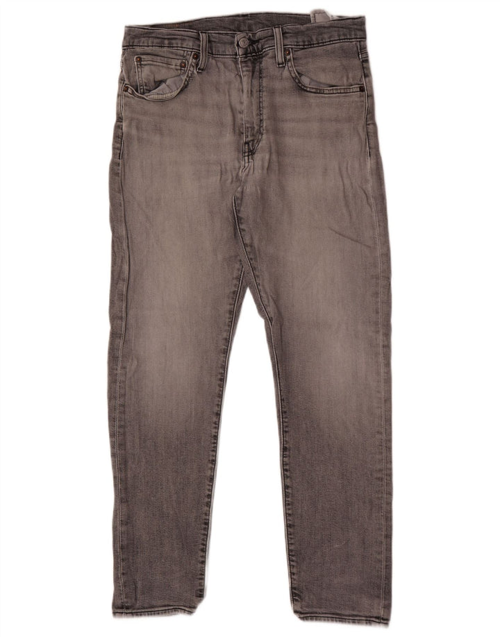 Męskie jeansy Levi's 512 Slim Tapered W32 L30 Szara bawełna