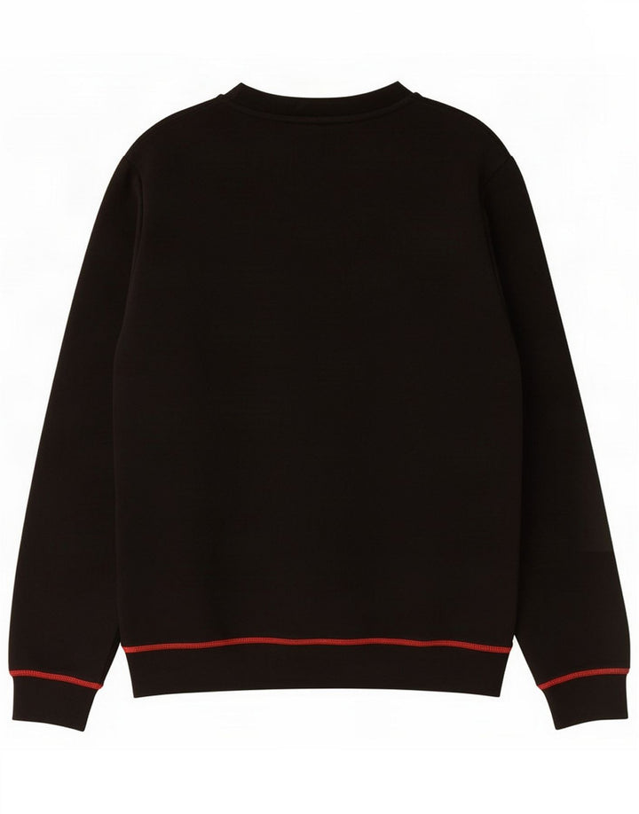 Pyrex Męska bluza graficzna Jumper Medium Black Cotton