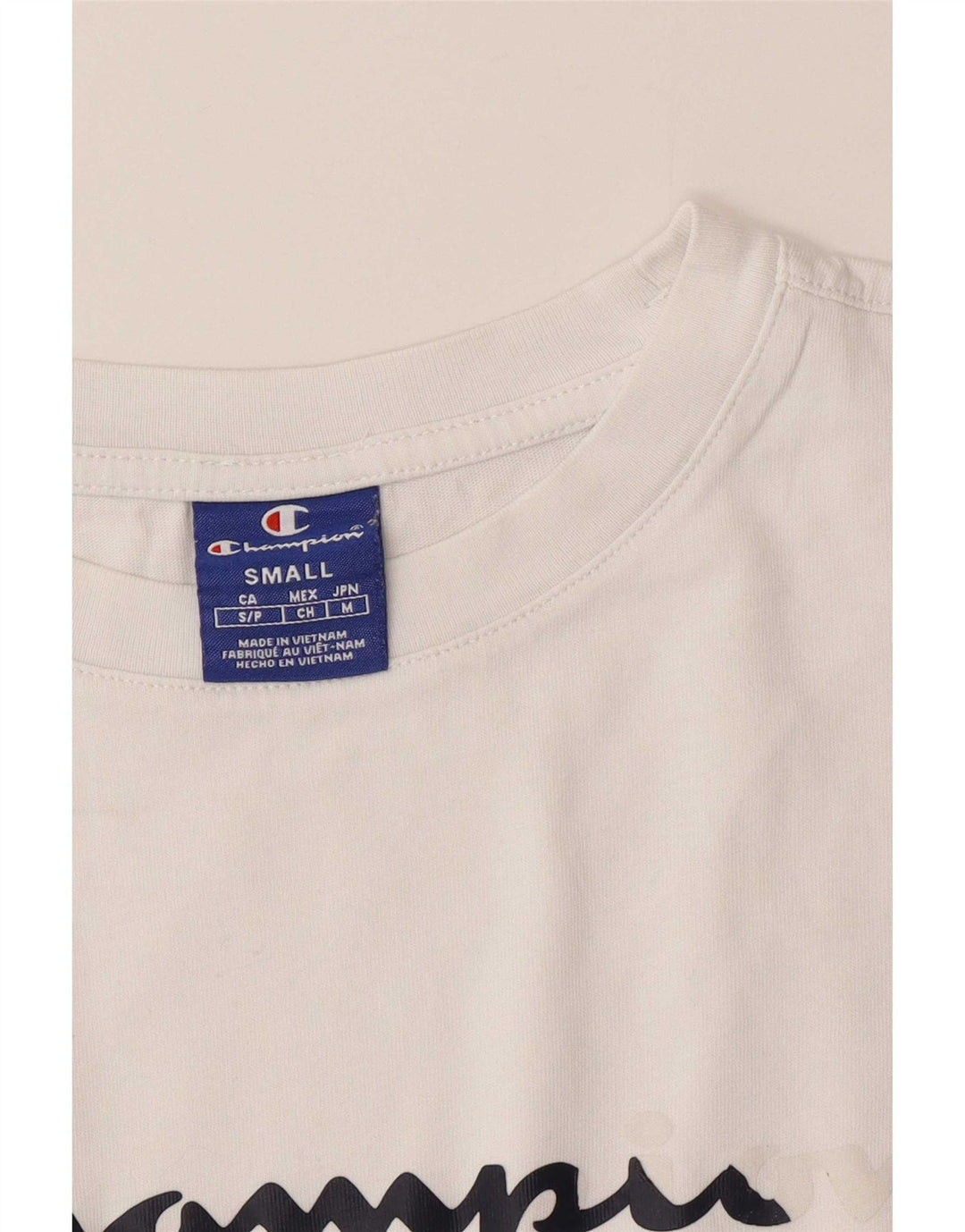 Męski T-shirt Champion z grafiką, mały, biały