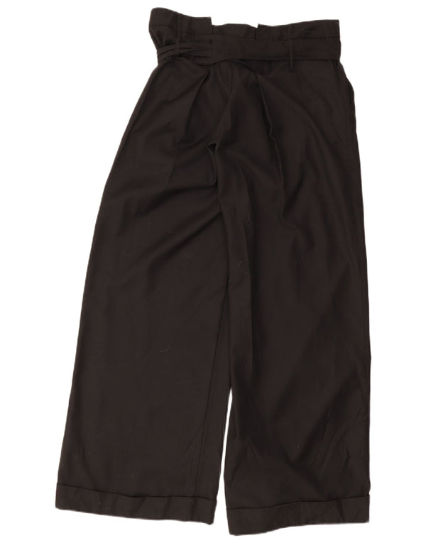 Damskie spodnie casualowe Topshop UK 12 Medium W32 L32 Czarny poliester