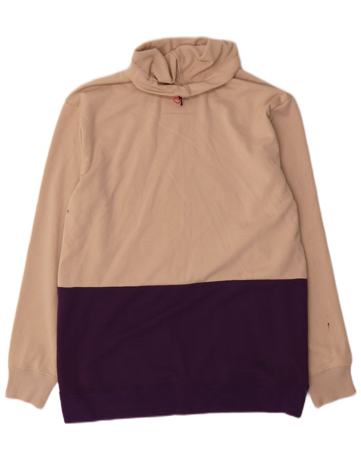 Bluza męska DC, średnio beżowa, z blokami kolorów