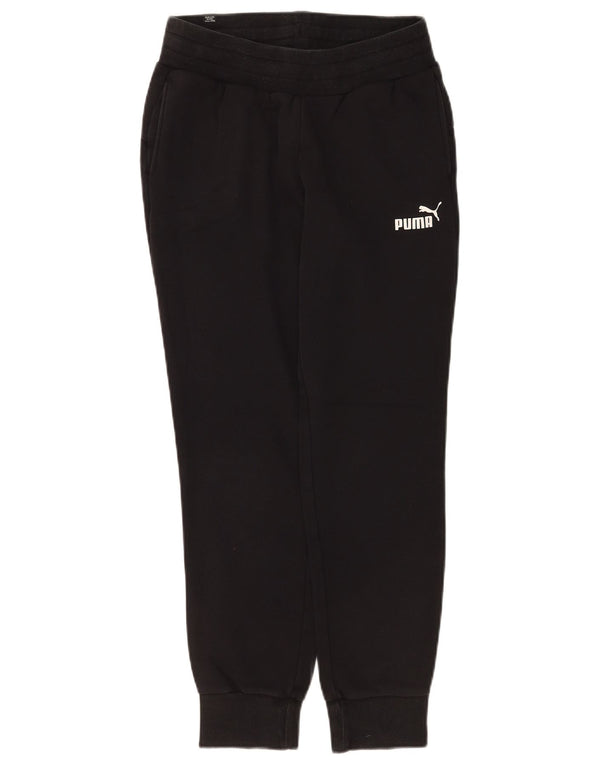 Damskie spodnie dresowe Puma Joggers UK 8 Small Black Cotton