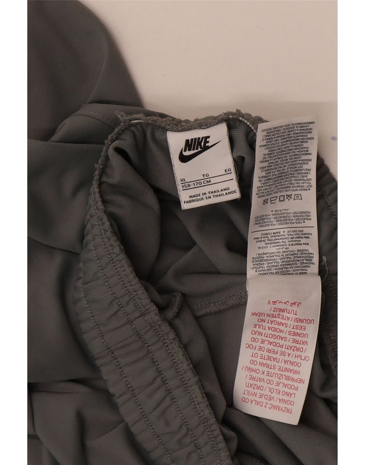 Chłopięce spodnie dresowe Nike, 13-14 lat, XL, szary, poliester