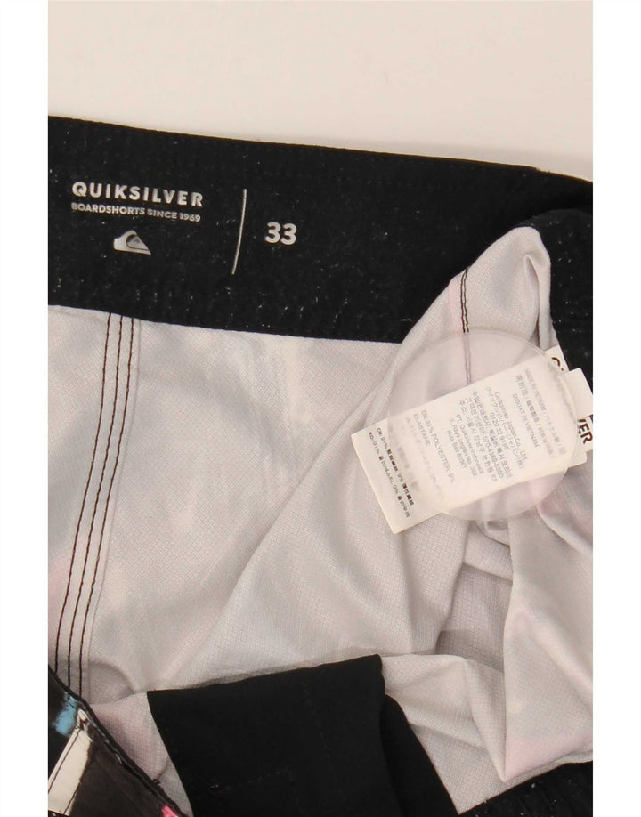 Męskie spodenki kąpielowe Quiksilver, średnioszary, poliestrowy kolor Tie Dye