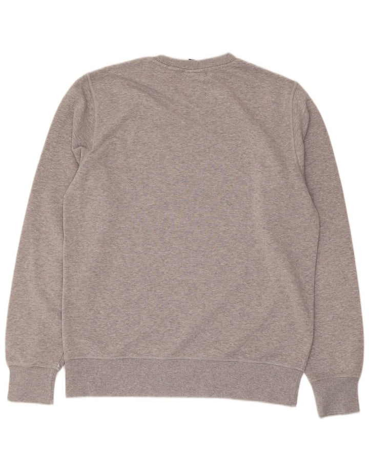 Męski sweter New Balance z grafiką, średnio szary