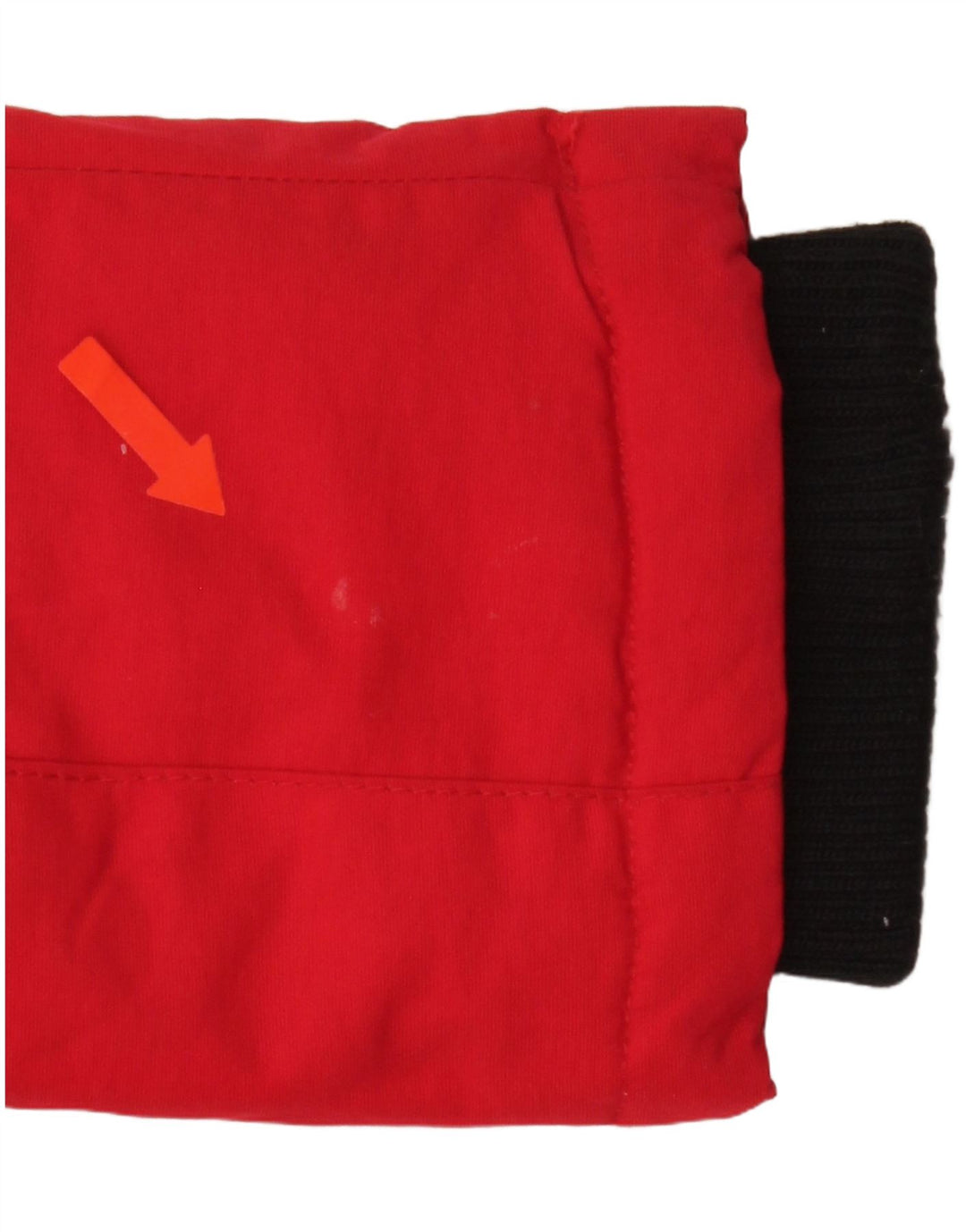 Damska kurtka parka Superdry z kapturem, oversize UK 10, mała, czerwona, nylonowa