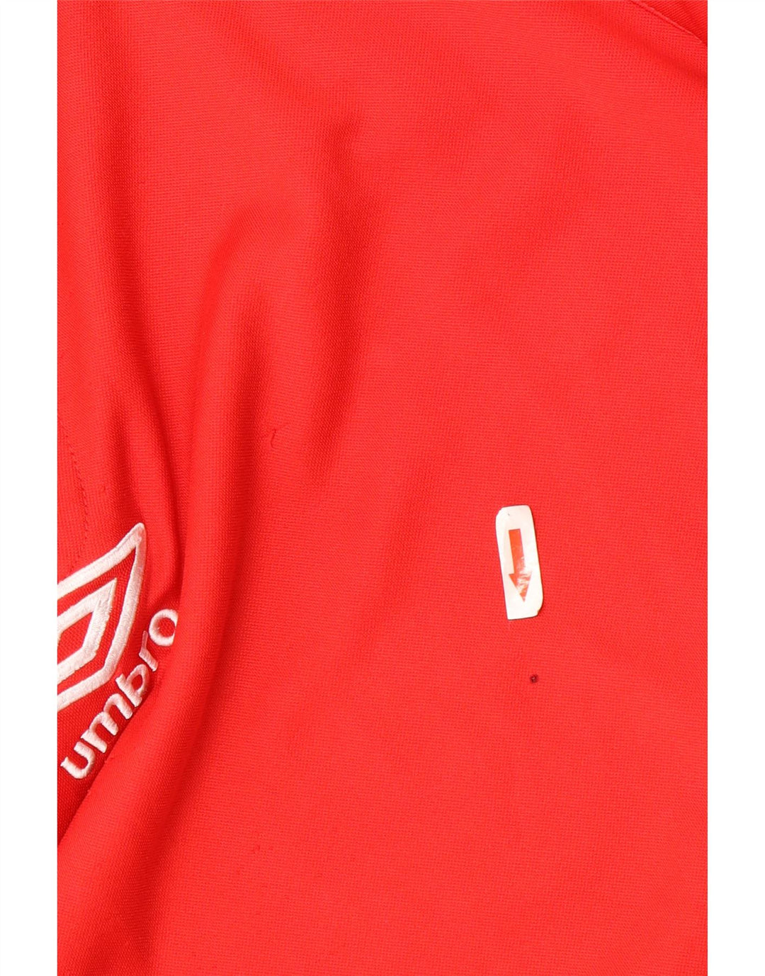 Męska bluza z zamkiem błyskawicznym Umbro XL, czerwony poliester