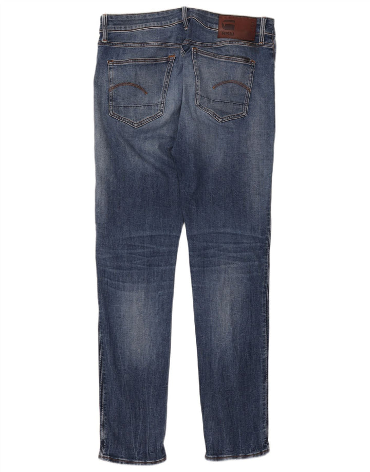 Męskie jeansy slim G-Star W34 L33 Niebieskie