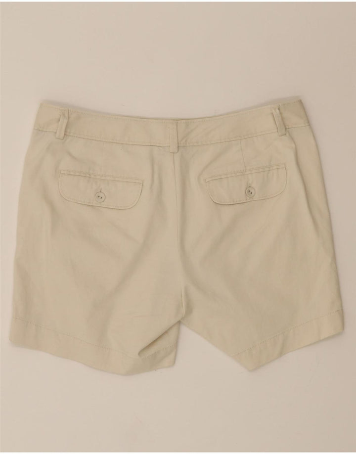 DOCKERS Womens Chino Shorts US 12 Large W36  White Cotton Vintage Dockers and Second-Hand Dockers from Messina Hembry 
