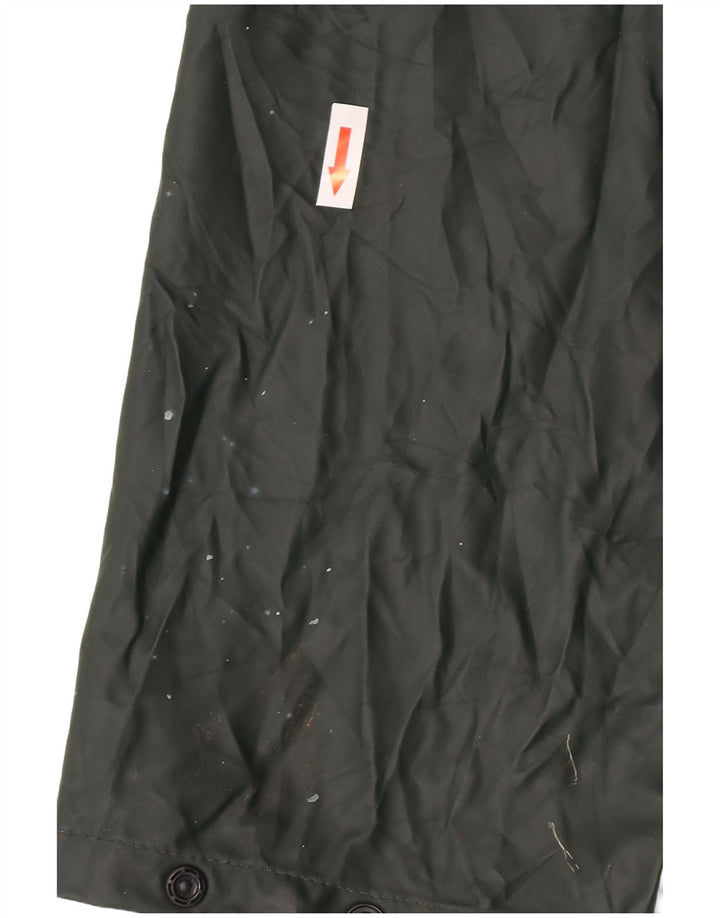 Męska kurtka przeciwdeszczowa z kapturem Helly Hansen UK 42 XL Zielony poliuretan