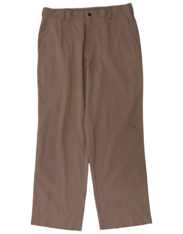 Męskie spodnie chino Nike Dri Fit Straight W34 L32 szare