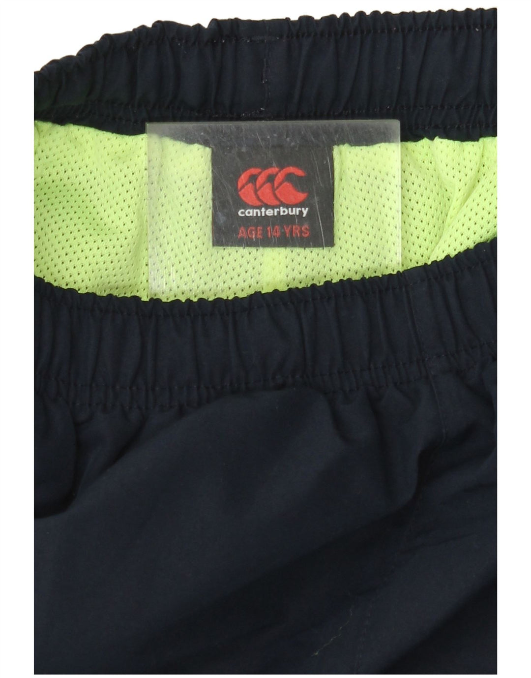 Spodnie dresowe chłopięce CANTERBURY z grafiką 13-14 lat, granatowe