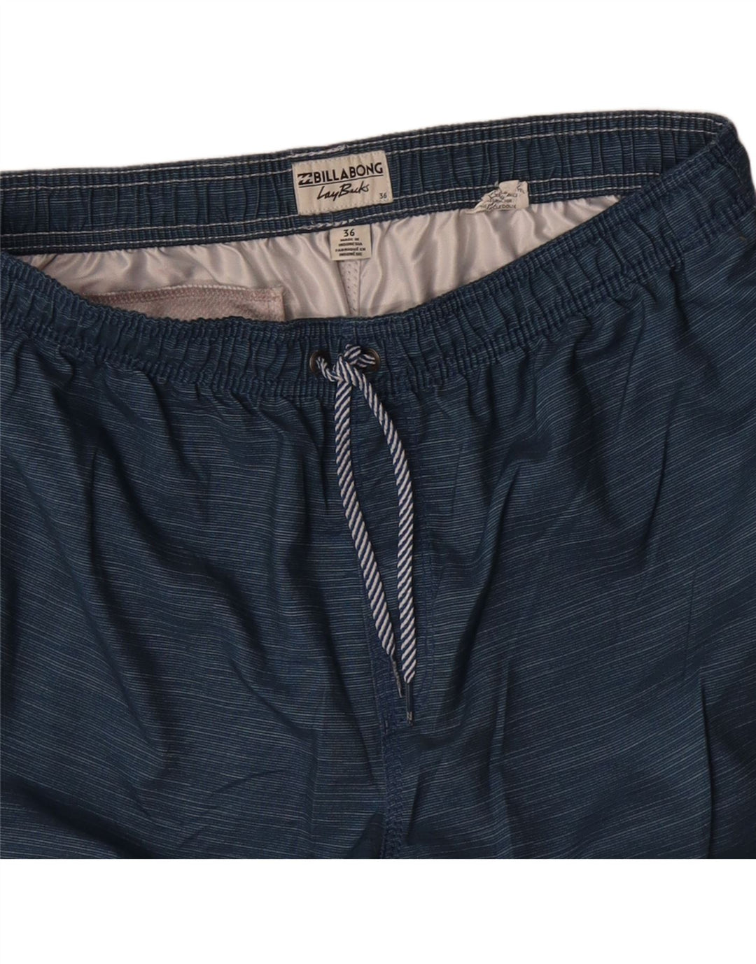 BILLABONG Mens Swimming Shorts Large  Navy Blue Vintage Billabong and Second-Hand Billabong from Messina Hembry 