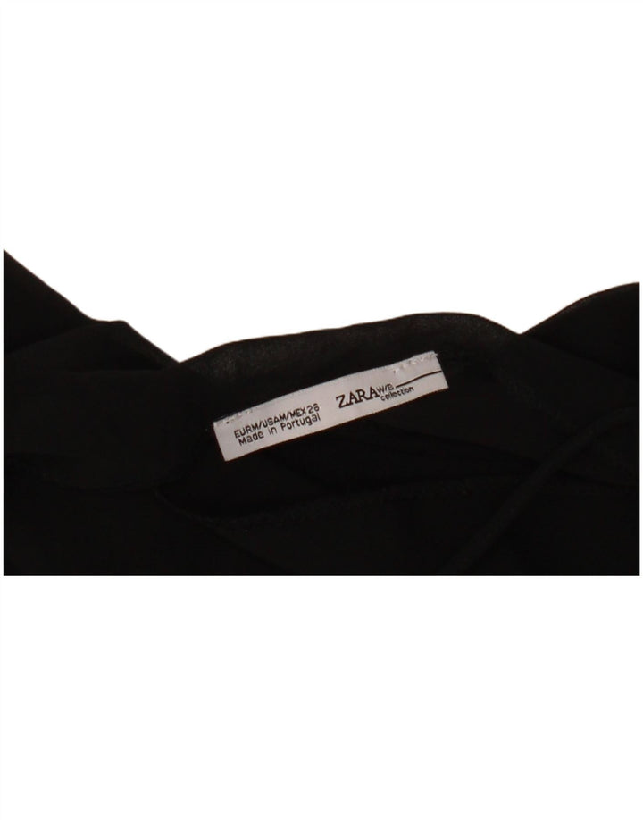Top damski Zara UK 12, średni czarny